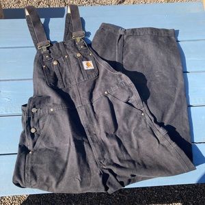 Carhartt Overalls 34Wx32L. Black. Like new condition, worn a handful of times.